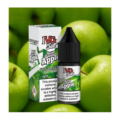 10ml I VG Salt - Sour Green Apple - 20mgLieferumfang: 10ml I VG Salt - Sour Green Apple - 10/ 20mgSour Green Apples von IVG - erzeugen einen süß-sauren Geschmack auf der Zungenspitze.VG:PG 50:5020mg Nikotinsalz11758I VG (I Vape Great) Premium Liquids6,20 CHFsmoke-shop.ch6,20 CHF