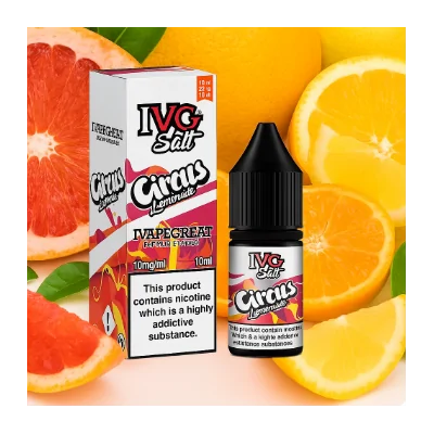 10ml I VG SALT 20 mg Citrus LemonadeLieferumfang: 10ml I VG SALT 20 mg Citrus LemonadeGeschmack: Citrus Lemonade Nikotinsalz mit 20 mg/ml ist die Mischung aus handverlesenen Grapefruits mit Orangen- und Zitronenschale. Das Ganze ergibt einen wahren Zitrusgenuss.Entdeckt die Serie&nbsp;I VG Salt der britischen Marke&nbsp;I VG Premium e-Liquids&nbsp;mit&nbsp;Nikotinsalzen!Die genialen Schöpfer der Marke haben in einem kleinen Labor begonnen und wurden vom Erfolg überrascht.&nbsp;&nbsp;Mittlerweile sind ihre Rezepturen weltweit begehrt.&nbsp;Heute&nbsp;präsentieren wir euch Spearmint Sweets, den&nbsp;Geschmack von&nbsp;frischem Pfefferminzkaugummi.&nbsp;Im Abgang kommt eine&nbsp;dezente, erfrischende Note zum Tragen.&nbsp;Ein&nbsp;frisches&nbsp;Dampfvergnügen und eine genüssliche Abwechslung vom&nbsp;Alltag.&nbsp;50% / 50%20 mg Nikotin Salz9758I VG (I Vape Great) Premium Liquids6,20&nbsp;CHFsmoke-shop.ch6,20&nbsp;CHF
