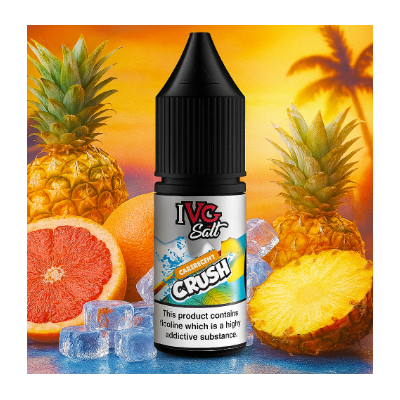 I VG Salt Caribbean Crush -10ml - 20 mg NikotinsalzCaribbean Crush - Voller tropischer Geschmack nach Ananas, Grapefruit und Sonnenschein.I VG 50:50 Caribbean Crush -10ml - SaltEntdeckt die Serie I VG Salt der britischen Marke I VG Premium e-Liquids mit Nikotinsalzen!Die genialen Schöpfer der Marke haben in einem kleinen Labor begonnen und wurden vom Erfolg überrascht.  Mittlerweile sind ihre Rezepturen weltweit begehrt. 50% / 50%12878I VG (I Vape Great) Premium Liquids6,20 CHFsmoke-shop.ch6,20 CHF