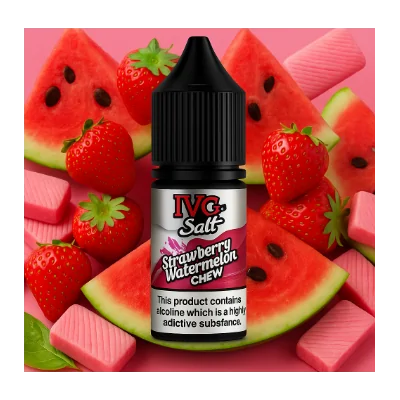10ml I VG SALT 20 mg Strawberry Watermelon ChewLieferumfang: 10ml I VG SALT 20 mg Strawberry WatermelonGeschmack: I VG Salt Strawberry Watermelon Chew bietet den köstlichen Geschmack von Erdbeeren und WassermelonenI VG Salt Strawberry Watermelon Chew ist eine 10ml E-Flüssigkeit, die 10/20mg Nikotin enthält.50% / 50% | VG / PG20 mg Nikotin Salz9115I VG (I Vape Great) Premium Liquids6,20 CHFsmoke-shop.ch6,20 CHF 10ml I VG SALT 20 mg Strawberry Watermelon ChewLieferumfang: 10ml I VG SALT 20 mg Strawberry WatermelonGeschmack: I VG Salt Strawberry Watermelon Chew bietet den köstlichen Geschmack von Erdbeeren und WassermelonenI VG Salt Strawberry Watermelon Chew ist eine 10ml E-Flüssigkeit, die 10/20mg Nikotin enthält.50% / 50% | VG / PG20 mg Nikotin Salz9115I VG (I Vape Great) Premium Liquids6,20 CHFsmoke-shop.ch6,20 CHF