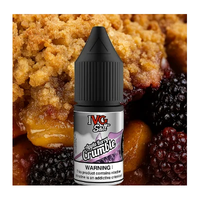 10ml I VG SALT 10/20 mg Apple Berry CrumbleLieferumfang: 10ml I VG SALT 10/20 mg Apple Berry CrumbleGeschmack:Ein traditionelles englisches Bröselgebäck mit reichhaltiger Apfel- und Brombeerfüllung.Entdeckt die Serie I VG Salt der britischen Marke I VG Premium e-Liquids mit Nikotinsalzen!Die genialen Schöpfer der Marke haben in einem kleinen Labor begonnen und wurden vom Erfolg überrascht.  Mittlerweile sind ihre Rezepturen weltweit begehrt. Heute präsentieren wir euch Spearmint Sweets, den Geschmack von frischem Pfefferminzkaugummi. Im Abgang kommt eine dezente, erfrischende Note zum Tragen. Ein frisches Dampfvergnügen und eine genüssliche Abwechslung vom Alltag. 50% / 50%20 mg Nikotin Salz oder 10 mg Nikotinsalz9755I VG (I Vape Great) Premium Liquids6,20 CHFsmoke-shop.ch6,20 CHF