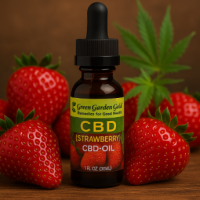 15 ml CBD Erdbeer Liquid (100 mg) Green Garden GoldLieferumfang:  15 ml CBD Erdbeer Aroma ready to Vape (Vegetable Gylcerin, Aroma  + 100mg pure CBD)Das Liquid kommt in einer 15ml  Glasflasche mit praktischer Pipette zum genauen Dosierung und einfüllen ihrer E-Zigarette / Dripper / TankSie können die Base Pur dampfen  !  Geschmack: ErdbeereVG Liquid  1455green garden Gold CBD USA6,00 CHFsmoke-shop.ch6,00 CHF