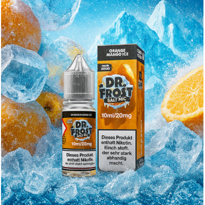 10 ml DR FROST - Orange Mango Ice Nikotin TPD2 Salt 20 mgLieferumfang: 10 ml DR FROST - Orange Mango Ice Nikotin TPD2 Salt 20 mgGESCHMACK:  Orange und Mango on IceZusammensetzung: 50 VG / 50 PGInhaltstoffe: Propylenglycol (PG) E1520 (Ph. Eur.), VG, natürliche/naturidentische Aromastoffe, Ethanol Flasche: 10 ml TPD2 Herstellungsland: UK8270Frost E-Liquids4,70 CHFsmoke-shop.ch4,70 CHF