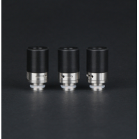 Edelstahl DripTip mit Delrin Aufsatz -510- Airflow 25mmEdelstahl DripTip mit Delrin Aufsatz - Air FlowAussendurchmesser13 mmInnendurchmesser9.0 mmLänge25 mmMaterialDelrin, EdelstahlO-Ringe1x O-Ring16371Drip Tip5,00 CHFsmoke-shop.ch5,00 CHF