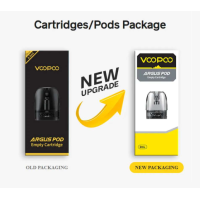 Ersatzpod Argus Pod - Topfill Kartusche 3ml (3 Stück) - Voopoo - vers. OhmErsatzpod Argus Pod - Topfill Kartusche 3ml (3 Stück) - VoopooErsatzkartusche für die Argus und Argus P1 Pods.Befüllung TopfillKapazität von 3ml.Verkauft in Packungen von 3 StückLieferung ohne Verdampferkopf / Coilsintegrierter 0.7/0.4/1.0 ohm CoilLieferumfang: 3 Stück15335Voopoo8,90 CHFsmoke-shop.ch8,90 CHF