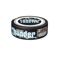 Snus - Thunder Frosted - 17.6 g - pro Beutel - LutschtabakThunder Lutschtabak CB FrostedDer Thunder Lutschtabak CB Frosted ist ein sagenhaft mundender Lutschtabak mit einer "Frosted"-Note, die leicht kühlend und minzig schmeckt. In jedem Thunder Lutschtabak CB Frosted befinden sich insgesamt 17,6g bester Lutschtabak.Der Lutschtabak befindet sich in besten Chewing Bags, die für das Kauen konzipiert sind und ihren Geschmack und ihre Wirkstoffe langsam und nachhaltig abgeben.16832GN- Tobacco - Sweden - Snus3,20 CHFsmoke-shop.ch3,20 CHF