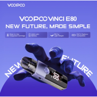 Kit Pod Vinci E80 - 5ml - 80 Watt - 3000 mAh - Voopoo - USB-C - vers. FarbenKit Pod Vinci E80 - 5ml - 80 Watt - 3000 mAh - Voopoo - USB-C - vers. FarbenNach dem Pod Vinci E120 präsentiert Voopoo nun den E80, der zwar kleiner ist, aber dennoch mit seiner Leistung beeindruckt.Integrierter Akku mit 3000 mAh, der sich über USB-C mit 2 A schnell aufladen lässt.Leistung einstellbar von 5 bis 80 Watt.Fassungsvermögen von 5 ml und seitliche Befüllung.Kompatibel mit Widerständen, leeren PnP X-Kartuschen und Kartuschen der Vinci E-Serie.Präzise einstellbarer Airflow, perfekt für MTL- bis DL-Züge.Großes TFT-Farbdisplay.Schalter zum Sperren des Pods, um ein versehentliches Drücken zu verhindern.Auswählbare Themen für die Benutzeroberfläche.16847Voopoo37,80 CHFsmoke-shop.ch37,80 CHF