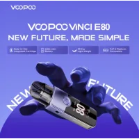 Kit Pod Vinci E80 - 5ml - 80 Watt - 3000 mAh - Voopoo - USB-C - vers. FarbenKit Pod Vinci E80 - 5ml - 80 Watt - 3000 mAh - Voopoo - USB-C - vers. FarbenNach dem Pod Vinci E120 präsentiert Voopoo nun den E80, der zwar kleiner ist, aber dennoch mit seiner Leistung beeindruckt.Integrierter Akku mit 3000 mAh, der sich über USB-C mit 2 A schnell aufladen lässt.Leistung einstellbar von 5 bis 80 Watt.Fassungsvermögen von 5 ml und seitliche Befüllung.Kompatibel mit Widerständen, leeren PnP X-Kartuschen und Kartuschen der Vinci E-Serie.Präzise einstellbarer Airflow, perfekt für MTL- bis DL-Züge.Großes TFT-Farbdisplay.Schalter zum Sperren des Pods, um ein versehentliches Drücken zu verhindern.Auswählbare Themen für die Benutzeroberfläche.16847Voopoo42,00 CHFsmoke-shop.ch42,00 CHF Kit Pod Vinci E80 - 5ml - 80 Watt - 3000 mAh - Voopoo - USB-C - vers. FarbenKit Pod Vinci E80 - 5ml - 80 Watt - 3000 mAh - Voopoo - USB-C - vers. FarbenNach dem Pod Vinci E120 präsentiert Voopoo nun den E80, der zwar kleiner ist, aber dennoch mit seiner Leistung beeindruckt.Integrierter Akku mit 3000 mAh, der sich über USB-C mit 2 A schnell aufladen lässt.Leistung einstellbar von 5 bis 80 Watt.Fassungsvermögen von 5 ml und seitliche Befüllung.Kompatibel mit Widerständen, leeren PnP X-Kartuschen und Kartuschen der Vinci E-Serie.Präzise einstellbarer Airflow, perfekt für MTL- bis DL-Züge.Großes TFT-Farbdisplay.Schalter zum Sperren des Pods, um ein versehentliches Drücken zu verhindern.Auswählbare Themen für die Benutzeroberfläche.16847Voopoo42,00 CHFsmoke-shop.ch42,00 CHF