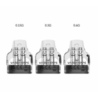 Ersatzkartusche - Gemini Pod - vers. Ohm - Vandy Vape (2 Pods)Ersatzkartusche - Gemini Pod - vers. Ohm - Vandy VapeErsatzkartuschen, kompatibel mit dem Gemini Pod von Vandy Vape.Fassungsvermögen von 5,5 ml und seitliche Befüllung.Twin Core Dual Mesh-Widerstand für außergewöhnliche Intensität.Erhältlich in 3 Werten: 0,15 Ohm: 50 bis 70 Watt (DL).0,3 Ohm: 25 bis 40 Watt (RDL/DL).0,6 Ohm: 18 bis 25 Watt (MTL).Verkauft im 2er-Pack.13926Vandy Vape Full Steam Ahead6,20 CHFsmoke-shop.ch6,20 CHF