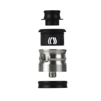 Hussar East RDA - Hussar - Polished DLC - SelbstwickelverdampferHussar East RDA - Hussar - Polished DLC - SelbstwickelverdampferHussar Vape, eine feste Größe in der Welt der hochwertigen wiederaufbaubaren Verdampfer, präsentiert seinen brandneuen Hussar East RDA.Dank des mitgelieferten (vorinstallierten) Stifts kompatibel mit Bottom Feed.Hochgradig anpassbarer Airflow dank 2 Reduzierstücken, perfekt für DL-Züge:Honeycomb FC: 2 x 18 mm².Corporal-Schlitze: 2 x 18 mm².Honeycomb CC: 2 x 31 mm².Gills-Schlitze: 2 x 25,2 mm².Drip Tip 810 Wide Bore.Lieferumfang    1 x East RDA    2 x Luftstromreduzierer    1 x Beauty Ring 26 mm    1 x Ersatzbeutel    1 x BedienungsanleitungEigenschaften    Abmessungen: 29,8 x 24,0 mmØ (26 mit Beauty Ring)    Materialien: Edelstahl    Platte    BF-kompatibel    Einstellbarer Luftstrom    Zug: DL16858Ambition Mods89,90 CHFsmoke-shop.ch89,90 CHF