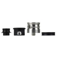 Hussar East RDA - Hussar - Polished DLC - SelbstwickelverdampferHussar East RDA - Hussar - Polished DLC - SelbstwickelverdampferHussar Vape, eine feste Größe in der Welt der hochwertigen wiederaufbaubaren Verdampfer, präsentiert seinen brandneuen Hussar East RDA.Dank des mitgelieferten (vorinstallierten) Stifts kompatibel mit Bottom Feed.Hochgradig anpassbarer Airflow dank 2 Reduzierstücken, perfekt für DL-Züge:Honeycomb FC: 2 x 18 mm².Corporal-Schlitze: 2 x 18 mm².Honeycomb CC: 2 x 31 mm².Gills-Schlitze: 2 x 25,2 mm².Drip Tip 810 Wide Bore.Lieferumfang    1 x East RDA    2 x Luftstromreduzierer    1 x Beauty Ring 26 mm    1 x Ersatzbeutel    1 x BedienungsanleitungEigenschaften    Abmessungen: 29,8 x 24,0 mmØ (26 mit Beauty Ring)    Materialien: Edelstahl    Platte    BF-kompatibel    Einstellbarer Luftstrom    Zug: DL16858Ambition Mods89,90 CHFsmoke-shop.ch89,90 CHF