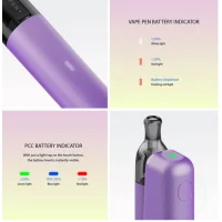 Pack eRoll Nano Pod - 800 mAh - USB C - MTL -Starterkit - JoyetechPack eRoll Nano Pod - 800 mAh - USB C - MTL -Starterkit - JoyetechNano, diese Version des eRoll-Pods trägt ihren Namen zu Recht. Trotz ihrer sehr kompakten Größe steht sie in puncto Leistung in nichts nach.Integrierter Akku mit 310 mAh (Pen) und 800 mAh (Powerbank), Aufladung über USB-C.Die Leistung passt sich automatisch an die eingesetzte Kartusche an.Fassungsvermögen von 2 ml und seitliche Befüllung.In die Kartusche integrierter Mesh-Widerstand von 0,8 oder 1,0 Ohm.Nicht einstellbarer Airflow, perfekt für MTL-Züge.LED-Anzeigen für die verbleibende Akkulaufzeit.Kompatibel mit den Kartuschen der eRoll Nano-Serie.16860Joyetech36,90 CHFsmoke-shop.ch36,90 CHF Pack eRoll Nano Pod - 800 mAh - USB C - MTL -Starterkit - JoyetechPack eRoll Nano Pod - 800 mAh - USB C - MTL -Starterkit - JoyetechNano, diese Version des eRoll-Pods trägt ihren Namen zu Recht. Trotz ihrer sehr kompakten Größe steht sie in puncto Leistung in nichts nach.Integrierter Akku mit 310 mAh (Pen) und 800 mAh (Powerbank), Aufladung über USB-C.Die Leistung passt sich automatisch an die eingesetzte Kartusche an.Fassungsvermögen von 2 ml und seitliche Befüllung.In die Kartusche integrierter Mesh-Widerstand von 0,8 oder 1,0 Ohm.Nicht einstellbarer Airflow, perfekt für MTL-Züge.LED-Anzeigen für die verbleibende Akkulaufzeit.Kompatibel mit den Kartuschen der eRoll Nano-Serie.16860Joyetech36,90 CHFsmoke-shop.ch36,90 CHF