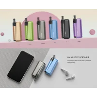 Pack eRoll Nano Pod - 800 mAh - USB C - MTL -Starterkit - JoyetechPack eRoll Nano Pod - 800 mAh - USB C - MTL -Starterkit - JoyetechNano, diese Version des eRoll-Pods trägt ihren Namen zu Recht. Trotz ihrer sehr kompakten Größe steht sie in puncto Leistung in nichts nach.Integrierter Akku mit 310 mAh (Pen) und 800 mAh (Powerbank), Aufladung über USB-C.Die Leistung passt sich automatisch an die eingesetzte Kartusche an.Fassungsvermögen von 2 ml und seitliche Befüllung.In die Kartusche integrierter Mesh-Widerstand von 0,8 oder 1,0 Ohm.Nicht einstellbarer Airflow, perfekt für MTL-Züge.LED-Anzeigen für die verbleibende Akkulaufzeit.Kompatibel mit den Kartuschen der eRoll Nano-Serie.16860Joyetech36,90 CHFsmoke-shop.ch36,90 CHF Pack eRoll Nano Pod - 800 mAh - USB C - MTL -Starterkit - JoyetechPack eRoll Nano Pod - 800 mAh - USB C - MTL -Starterkit - JoyetechNano, diese Version des eRoll-Pods trägt ihren Namen zu Recht. Trotz ihrer sehr kompakten Größe steht sie in puncto Leistung in nichts nach.Integrierter Akku mit 310 mAh (Pen) und 800 mAh (Powerbank), Aufladung über USB-C.Die Leistung passt sich automatisch an die eingesetzte Kartusche an.Fassungsvermögen von 2 ml und seitliche Befüllung.In die Kartusche integrierter Mesh-Widerstand von 0,8 oder 1,0 Ohm.Nicht einstellbarer Airflow, perfekt für MTL-Züge.LED-Anzeigen für die verbleibende Akkulaufzeit.Kompatibel mit den Kartuschen der eRoll Nano-Serie.16860Joyetech36,90 CHFsmoke-shop.ch36,90 CHF