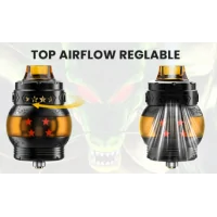 Dragon Ball Sub-Ohm - Fumytech - Fertigcoil-Verdampfer 25mmFumytech überarbeitet seinen legendären Dragon Ball, einen einzigartigen Sub-Ohm-Clearomizer, der ikonisches Design und beeindruckende Leistung vereint!Hervorragendes Fassungsvermögen von 5,5 ml.Einfaches und sauberes Befüllen von oben durch eine Viertelumdrehung.Mesh-Widerstände garantieren eine hervorragende Geschmacksentfaltung und eine hohe Dampfproduktion (0,15, 0,20, 0,30 und 0,40 Ω im Lieferumfang enthalten).Schnelles und effizientes System zum Austausch der „Plug-and-Vape”-Widerstände.Kompatibel mit den Widerständen der FTC-Serie.Präzise einstellbarer Top-Airflow, auslaufsicher, perfekt für DL-Züge.Austauschbares 810er Drip Tip.Robuste Konstruktion aus Edelstahl und Ultem.Durchmesser von 25 mm, sodass er mit einer Vielzahl von Boxen und Mods bündig abschließt.Lieferumfang 1 x Clearomizer Dragon Ball Sub-Ohm1 x Mesh-Widerstand 0,15 Ohm1 x Mesh-Widerstand 0,20 Ohm1 x Mesh-Widerstand 0,30 Ohm (vorinstalliert)1 x Mesh-Widerstand 0,40 Ohm2 x Drip Tip 8101 x Set Silikondichtungen1 x BedienungsanleitungEigenschaften Abmessungen: 55,0 x 35,0 mmØ (25,0 mmØ Basis) Gewicht: 96 gMaterialien: Edelstahl, UltemFassungsvermögen: 5,5 mlBefüllung: Von obenMesh-WiderständeEinstellbarer oberer LuftstromAuslaufsicher16865Fumytech49,90 CHFsmoke-shop.ch49,90 CHF