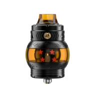 Dragon Ball Sub-Ohm - Fumytech - Fertigcoil-Verdampfer 25mmFumytech überarbeitet seinen legendären Dragon Ball, einen einzigartigen Sub-Ohm-Clearomizer, der ikonisches Design und beeindruckende Leistung vereint!Hervorragendes Fassungsvermögen von 5,5 ml.Einfaches und sauberes Befüllen von oben durch eine Viertelumdrehung.Mesh-Widerstände garantieren eine hervorragende Geschmacksentfaltung und eine hohe Dampfproduktion (0,15, 0,20, 0,30 und 0,40 Ω im Lieferumfang enthalten).Schnelles und effizientes System zum Austausch der „Plug-and-Vape”-Widerstände.Kompatibel mit den Widerständen der FTC-Serie.Präzise einstellbarer Top-Airflow, auslaufsicher, perfekt für DL-Züge.Austauschbares 810er Drip Tip.Robuste Konstruktion aus Edelstahl und Ultem.Durchmesser von 25 mm, sodass er mit einer Vielzahl von Boxen und Mods bündig abschließt.Lieferumfang 1 x Clearomizer Dragon Ball Sub-Ohm1 x Mesh-Widerstand 0,15 Ohm1 x Mesh-Widerstand 0,20 Ohm1 x Mesh-Widerstand 0,30 Ohm (vorinstalliert)1 x Mesh-Widerstand 0,40 Ohm2 x Drip Tip 8101 x Set Silikondichtungen1 x BedienungsanleitungEigenschaften Abmessungen: 55,0 x 35,0 mmØ (25,0 mmØ Basis) Gewicht: 96 gMaterialien: Edelstahl, UltemFassungsvermögen: 5,5 mlBefüllung: Von obenMesh-WiderständeEinstellbarer oberer LuftstromAuslaufsicher16865Fumytech49,90 CHFsmoke-shop.ch49,90 CHF