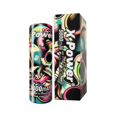 Accu 21700 - 30A 5000mAh - X Power - Batterie8.Lieferumfang: 1x Accu 21700 - 30A 5000mAh - X Power - BatterieKapazität: 5000mAh.Flacher positiver Pol.Nennspannung: 3.7 Volt.Maximale Ladespannung: 4.2 Volt.Maximaler Entladestrom (CDM): 30A.Kontinuierlicher Entladestrom (CDC): 20A.16869X- Power Batterien9,90 CHFsmoke-shop.ch9,90 CHF Accu 21700 - 30A 5000mAh - X Power - Batterie8.Lieferumfang: 1x Accu 21700 - 30A 5000mAh - X Power - BatterieKapazität: 5000mAh.Flacher positiver Pol.Nennspannung: 3.7 Volt.Maximale Ladespannung: 4.2 Volt.Maximaler Entladestrom (CDM): 30A.Kontinuierlicher Entladestrom (CDC): 20A.16869X- Power Batterien9,90 CHFsmoke-shop.ch9,90 CHF