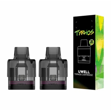 Typhos - vers. ohm 6ml (2 Pods) - Ersatzkartuschen von Uwell
