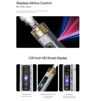 Pack Pod Typhos MTL/RDL - Uwell - 6 ml - 2000 mAh - USB C - 45 WattKraft, Kompaktheit und Leistung sind die Schlagworte, die den Typhos Pod von Uwell perfekt definieren.Eingebauter 2000mAh-Akku mit hoher Leistungsdichte, der über USB-C (Kabel nicht enthalten) schnell mit 2A aufgeladen werden kann.Einstellbare Leistung bis zu 45 Watt.Zwei Nutzungsmodi: Storm (starker Hit) und Waves (sanfte Aromen).Fassungsvermögen von 6ml und Befüllung von der Seite.In die Kartusche integrierter Dual Mesh-Widerstand in 3 Werten erhältlich: 0,3 (45W), 0,6 (25W) oder 0,8 Ohm (18W).Kompatibel mit den Patronen der Typhos-Serie.Einstellbare Airflow perfekt für MTL- bis DL-Züge.CoreShield Technologie gegen Auslaufen.Klares, gut lesbares 1,05" HD TFT-Display mit mehreren auswählbaren Themen.Aktivierung per Knopfdruck oder automatisch durch Inhalation.16873Uwell 34,90 CHFsmoke-shop.ch34,90 CHF Pack Pod Typhos MTL/RDL - Uwell - 6 ml - 2000 mAh - USB C - 45 WattKraft, Kompaktheit und Leistung sind die Schlagworte, die den Typhos Pod von Uwell perfekt definieren.Eingebauter 2000mAh-Akku mit hoher Leistungsdichte, der über USB-C (Kabel nicht enthalten) schnell mit 2A aufgeladen werden kann.Einstellbare Leistung bis zu 45 Watt.Zwei Nutzungsmodi: Storm (starker Hit) und Waves (sanfte Aromen).Fassungsvermögen von 6ml und Befüllung von der Seite.In die Kartusche integrierter Dual Mesh-Widerstand in 3 Werten erhältlich: 0,3 (45W), 0,6 (25W) oder 0,8 Ohm (18W).Kompatibel mit den Patronen der Typhos-Serie.Einstellbare Airflow perfekt für MTL- bis DL-Züge.CoreShield Technologie gegen Auslaufen.Klares, gut lesbares 1,05" HD TFT-Display mit mehreren auswählbaren Themen.Aktivierung per Knopfdruck oder automatisch durch Inhalation.16873Uwell 34,90 CHFsmoke-shop.ch34,90 CHF