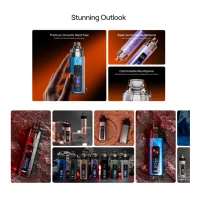 Pack Pod Typhos MTL/RDL - Uwell - 6 ml - 2000 mAh - USB C - 45 WattKraft, Kompaktheit und Leistung sind die Schlagworte, die den Typhos Pod von Uwell perfekt definieren.Eingebauter 2000mAh-Akku mit hoher Leistungsdichte, der über USB-C (Kabel nicht enthalten) schnell mit 2A aufgeladen werden kann.Einstellbare Leistung bis zu 45 Watt.Zwei Nutzungsmodi: Storm (starker Hit) und Waves (sanfte Aromen).Fassungsvermögen von 6ml und Befüllung von der Seite.In die Kartusche integrierter Dual Mesh-Widerstand in 3 Werten erhältlich: 0,3 (45W), 0,6 (25W) oder 0,8 Ohm (18W).Kompatibel mit den Patronen der Typhos-Serie.Einstellbare Airflow perfekt für MTL- bis DL-Züge.CoreShield Technologie gegen Auslaufen.Klares, gut lesbares 1,05" HD TFT-Display mit mehreren auswählbaren Themen.Aktivierung per Knopfdruck oder automatisch durch Inhalation.16873Uwell 34,90&nbsp;CHFsmoke-shop.ch34,90&nbsp;CHF