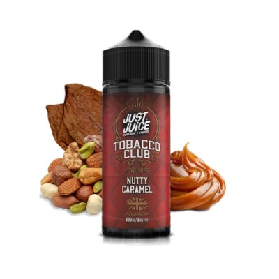 Just Juice Tobacco Club Nutty Caramel 0mg - 100ml ShortfillJust Juice Tobacco Club Nutty Caramel 0mg - 100ml ShortfillGeschmack:  Tabak , Nussig Karamel in seiner besten Mischung Nutty Caramel von Just Juice kommt in einer 100ml Shortfill mit 0mg Nikotin. Es besteht die Möglichkeit, bei Bedarf einen zusätzlichen Nikotinschuss hinzuzufügen.70% VG / 30% PGInhalt: 100 ml - Flaschengrösse: 120ml 12287Just Juice - Superier E-Liquids22,90 CHFsmoke-shop.ch22,90 CHF