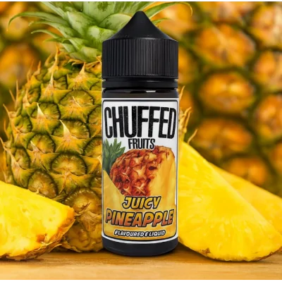 Juicy Pineapple - Fruits 100ml Shortfill Liquid by ChuffedLieferumfang: Strawberry Laces 100ml Shortfill Liquid by ChuffedSüsse Ananas verzaubern Ihre Geschmacksnerven Inhalt: 100mlNikotingehalt: 0 mgMischverhältnis: 30% PG / 70% VGInhaltstoffe: Propylenglykol, pflanzliches Glyzerin, Aromen9304Chuffed Premium UK Liquids14,90 CHFsmoke-shop.ch14,90 CHF