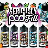 Strawberry Gummy - Seriously Pod Fill 2x - 100ml 00mg - Shortfill - Doozy VapeStrawberry Gummy - Seriously Pod Fill 2x - 100ml 00mg - Shortfill - Doozy VapeSeriously Pod Fill x2 shortfills haben eine 50%ige VG-Mischung mit doppelter Aroma konzentration . Sie sind für MTL (Mouth To Lung) Verdampfen gemacht und produzieren diskrete Mengen von Dampf. Um das Beste aus diesem E-Liquid herauszuholen, empfehlen wir die Kombination mit einem MTL-Gerät, wie z.B. einem nachfüllbaren Pod-Kit.Nikotin: 0mg (Nikotin Shot kompatibel)Flasche: 120ml Flasche mit 100ml Liquid, Platz für 2 x Nic ShotsZusätzliche Informationen- Hauptgeschmacksrichtungen: Süsse Gummibärchen- PG/VG-Verhältnis: 50/50- Flaschengröße: 100mlNicotine strenght00 mg.Eliquid typeShort Fill eliquidsFlavourGummibärchenCapacity100mlPG/VG50/50CountryUK16905Doozy Liquids19,90 CHFsmoke-shop.ch19,90 CHF