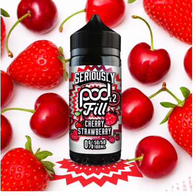 Cherry Strawberry - Seriously Pod Fill 2x - 100ml 00mg - Shortfill - Doozy VapeCherry Strawberry - Seriously Pod Fill 2x - 100ml 00mg - Shortfill - Doozy VapeSeriously Pod Fill x2 shortfills haben eine 50%ige VG-Konzentration. Sie sind für MTL (Mouth To Lung) Verdampfen gemacht und produzieren diskrete Mengen von Dampf. Um das Beste aus diesem E-Liquid herauszuholen, empfehlen wir die Kombination mit einem MTL-Gerät, wie z.B. einem nachfüllbaren Pod-Kit.Nikotin: 0mg (Nikotin Shot kompatibel)Flasche: 120ml Flasche mit 100ml Liquid, Platz für 2 x Nic ShotsZusätzliche Informationen- Hauptgeschmacksrichtungen: Erdbeer &amp; Kirsche- PG/VG-Verhältnis: 50/50- Flaschengröße: 100mlNicotine strenght00 mg.Eliquid typeShort Fill eliquidsFlavourFruchtigCapacity100mlPG/VG50/50CountryUK16910Doozy Liquids19,90 CHFsmoke-shop.ch19,90 CHF