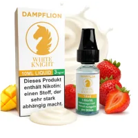Dampflion - White Knight - Liquid 10ml - 6 mgDampflion - White Knight - Liquid 10ml vers. NikotinstärkenGeschmack: White Knight Liquid von Checkmate Dampflion ist ein herrlicher Mix aus einem frischen und cremigen Mango Joghurt mit einem beerigen süssen Erdbeertopping. Lecker und für jeden Tag ein toller Genuss.Liquidtyp:FertigliquidTPD / STEUER:Deutsche SteuermarkeHerkunft:DeutschlandNikotinstärke:auswählbar 3/6/12mgFlascheninhalt:10ml50/50 VG PGGeschmacksrichtung:ErdbeereJoghurtMangoHerkunftsland:Deutschland16915Dampflion4,50 CHFsmoke-shop.ch4,50 CHF