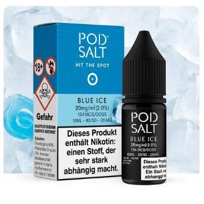 10 ml POD SALT FUSION - Blue ICE -20 mg - Nikotinsalz Liquid10 ml POD SALT FUSION - Blue ICE -20 mg - Nikotinsalz LiquidDas Pod Salt Blue Ice Nikotinsalz Liquid wartet mit der erfrischenden und kühlen Süße eines Eisbonbons auf. Angenehm leicht und belebend werden die Geschmacksknospen von der Frische des Menthols verwöhnt.50% | VG / PGInhalt: 10 mlNikotingehalt: 20 mgMischverhältnis: 50% PG / 50% VGInhaltstoffe: Propylenglykol, pflanzliches Glyzerin, Aromen, Nikotin10792Pod Salt - Nikotinsaltz6,90 CHFsmoke-shop.ch6,90 CHF