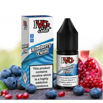 IVG Salt - Blueberry Twist 10ml - 5 mgLieferumfang: IVG Salt - Blueberry Twist 10ml- 5 mgGeschmack:IVG Salt Blueberry Twist ist eine fruchtige Fülle von frisch süßen Blaubeeren und spritzigem, saurem Granatapfel.IVG E-Flüssigkeit kommt als 10ml vaping Flüssigkeit enthält entweder 5mg, 10mg, 20mg von Nikotin.50% / 50%15757I VG (I Vape Great) Premium Liquids5,90 CHFsmoke-shop.ch5,90 CHF IVG Salt - Blueberry Twist 10ml - 5 mgLieferumfang: IVG Salt - Blueberry Twist 10ml- 5 mgGeschmack:IVG Salt Blueberry Twist ist eine fruchtige Fülle von frisch süßen Blaubeeren und spritzigem, saurem Granatapfel.IVG E-Flüssigkeit kommt als 10ml vaping Flüssigkeit enthält entweder 5mg, 10mg, 20mg von Nikotin.50% / 50%15757I VG (I Vape Great) Premium Liquids5,90 CHFsmoke-shop.ch5,90 CHF