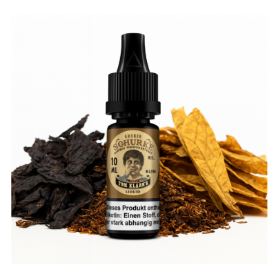 Tom Klark - Grober Schurke - Liquid (NET) 10ml vers. NikotinstärkenTom Klark - Grober Schurke - Liquid (NET) 10mlGeschmack: Grober Schurke von Tom Klark ist ein eine fein abgestimmte Zusammensetzung aus naturreinen Tabakextrakten von Virginia, Latakia und Kentucky Tabak. Inhaltstoffe: Propylenglycol (PG) E1520 (Ph. Eur.), natürliche/naturidentische Aromastoffe, NikotinFlasche: 1x10ml PET Flasche mit Kindersicherungsverschluss Mischungsverhältnis: 70 VG / 30 PG 13962tom Klarks Liquid6,90 CHFsmoke-shop.ch6,90 CHF