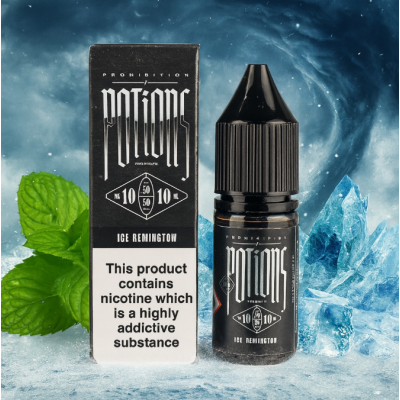 Prohibition Potions - Ice Remington Salt 10ml E-liquid - 20mg (Nikotinsalz)Lieferumfang: Prohibition Potions - Ice Remington Salt 10ml E-liquid - 20mg (Nikotinsalz)Ice Remington Nic Salt E-Liquid von Prohibition Potions ist eine frostig-frische Mischung aus herrlich süßer Pfefferminze mit einem beruhigenden eisigen Ausatem. Eine erfrischende und belebende minzige vape.Prohibition Potions serviert eine Reihe von unverwechselbaren Geschmacksrichtungen, erhältlich in 10ml Flaschen mit 10mg oder 20mg Nikotinsalzmischungen.Eigenschaften:PG/VG: 50:50Geschmacksnoten: Pfefferminz, EisHergestellt in Großbritannien10mg und 20mg NikotinsalzformulierungFlaschengröße: 10mlPG/VG 50/50 NIkotinsalz 20 mg14080Prohibitoin Vapes CO 20125,80 CHFsmoke-shop.ch5,80 CHF