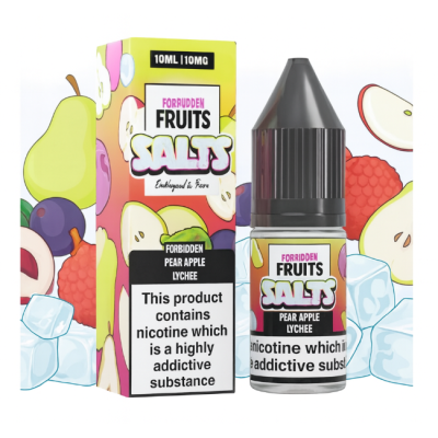Forbidden Fruit by Vintage Juice- Pear Apple Lychee 10mlForbidden Fruit by Vintage Juice- Pear Apple Lychee 10mlGeschmack: Pear Lychee Apple Is a low mint blend of exotic Lychees, berries and ripe Green apples it is sure to hit the spot.VGPG 50:5010mg, 20mg11747Forbidden Fruits uk Liquids5,90 CHFsmoke-shop.ch5,90 CHF