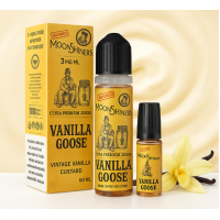Vanilla Goose 50ml + 1 Booster 10ml - MoonShiners Shortfill Liquid