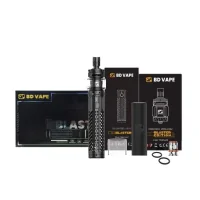 KIT - Blaster 2 - Gun Edition - BD Vape - 18650 LED RGB - 26 mm - Gunmetal