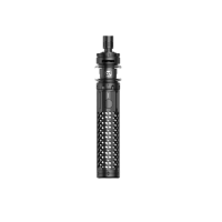 KIT - Blaster Gun Edition - BD Vape - 18650 LED RGB - 26 mm - GunmetalBlaster mod und Precisio Sub-Ohm Blaster Edition, eine verheerende Kombo mit unvergleichlichem Stil.Funktioniert mit einem High-End-Akku BD-PRO XT55 21700 5500mAh oder 18650 (nicht enthalten).Dank des leistungsstarken und zuverlässigen Mosfets ist keine Leistungsanpassung erforderlich.Die Leistung eines mechatronischen Mods, die Sicherheit eines elektronischen Mods, ein mechatronischer Mod!Precisio Sub-Ohm Blaster Edition Tank mit einem Fassungsvermögen von 4,5/2ml und Top-Filling.Sehr präzise einstellbare Top-Airflow, perfekt für RDL- bis DL-Züge.RGB-LED-System, das die verbleibende Akkulaufzeit anzeigt.Das Design aus rostfreiem Stahl verleiht dem Gerät eine hohe Robustheit.Das rutschfeste Design liegt gut in der Hand und ist sehr gut verarbeitet.Batterie:  18650 oder 21700 nicht im Lieferumfang enthalten !16302BD Vape129,90 CHFsmoke-shop.ch129,90 CHF