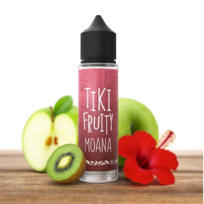 MOANA TIKI FRUITY 50ML 00MG - shortfillEine herrlich fruchtige e-Liquid aus gut säuerlichem Apfel, Kiwi und Hibiskus.&nbsp;Lieferumfang: 1x MOANA TIKI FRUITY 50ML 00MGGeschmack: Aprikose, Mango, weißer Pfirsich, EisteePG/VG: 50/50Eine herrlich fruchtige e-Liquid aus gut säuerlichem Apfel, Kiwi und Hibiskus.&nbsp;0mg - Flüssigkeit mit überdosiertem AromaNikotingehalt 00 mgArt der E-Liquids E-Liquid zum Boosten (shortfill)Geschmack FruchtigInhalt 50mlPG/VG 50/50Land Frankreich13300The Dogfather Juice19,90&nbsp;CHFsmoke-shop.ch19,90&nbsp;CHF