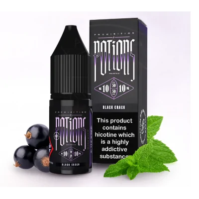 Prohibition Potions -Black Crack Salt 10ml E-liquid - 10mg (Nikotinsalz)Lieferumfang: Prohibition Potions -Black Crack Salt 10ml E-liquid - 10mg (Nikotinsalz)Black Crack- Erleben Sie das goldene Zeitalter des Speakeasy mit diesem verführerischen Elixier, der perfekten Mischung aus reifer schwarzer Johannisbeere, erfrischendem Menthol und einem Hauch von Anis. Black Crack- kommt als 10ml Nik-Salz mit 10mg Nikotin.Prohibition Potions bietet eine Reihe von unverwechselbaren Geschmacksrichtungen an, die in 10ml Flaschen mit 10mg oder 20mg Nikotinsalzmischungen erhältlich sind.Eigenschaften:PG/VG: 50:50Geschmacksnoten: Johannisbeere, Menthol und AnisHergestellt in Großbritannien10mg und 20mg NikotinsalzformulierungFlaschengröße: 10mlPG/VG 50/50 NIkotinsalz 10 mg14079Prohibitoin Vapes CO 20125,80 CHFsmoke-shop.ch5,80 CHF Prohibition Potions -Black Crack Salt 10ml E-liquid - 10mg (Nikotinsalz)Lieferumfang: Prohibition Potions -Black Crack Salt 10ml E-liquid - 10mg (Nikotinsalz)Black Crack- Erleben Sie das goldene Zeitalter des Speakeasy mit diesem verführerischen Elixier, der perfekten Mischung aus reifer schwarzer Johannisbeere, erfrischendem Menthol und einem Hauch von Anis. Black Crack- kommt als 10ml Nik-Salz mit 10mg Nikotin.Prohibition Potions bietet eine Reihe von unverwechselbaren Geschmacksrichtungen an, die in 10ml Flaschen mit 10mg oder 20mg Nikotinsalzmischungen erhältlich sind.Eigenschaften:PG/VG: 50:50Geschmacksnoten: Johannisbeere, Menthol und AnisHergestellt in Großbritannien10mg und 20mg NikotinsalzformulierungFlaschengröße: 10mlPG/VG 50/50 NIkotinsalz 10 mg14079Prohibitoin Vapes CO 20125,80 CHFsmoke-shop.ch5,80 CHF