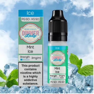 10 ml Dinner Lady Menthol - Mint ICE - 3mgLieferumfang: 1x 10 ml Dinner Lady Menthol - Mint ICE - TPD2 vers. Nikotinstärken10 ml PET TPD 2 ReadyMischverhältnis: 50 VG / 50 PGMint Ice 50/50 von Dinner Lady bietet einen kühlen Geschmack beim Einatmen und Ausatmen. Die Minze fügt einen süßen und leicht blumigen Geschmack hinzu, der durch die kühlen Noten von Menthol für einen vielschichtigen Zug ergänzt wird.Mint Ice 50/50 von Dinner Lady ist als 10ml erhältlich und enthält entweder 3, 6 oder 12mg Nikotin.50%13516Dinner Lady5,90 CHFsmoke-shop.ch5,90 CHF 10 ml Dinner Lady Menthol - Mint ICE - 3mgLieferumfang: 1x 10 ml Dinner Lady Menthol - Mint ICE - TPD2 vers. Nikotinstärken10 ml PET TPD 2 ReadyMischverhältnis: 50 VG / 50 PGMint Ice 50/50 von Dinner Lady bietet einen kühlen Geschmack beim Einatmen und Ausatmen. Die Minze fügt einen süßen und leicht blumigen Geschmack hinzu, der durch die kühlen Noten von Menthol für einen vielschichtigen Zug ergänzt wird.Mint Ice 50/50 von Dinner Lady ist als 10ml erhältlich und enthält entweder 3, 6 oder 12mg Nikotin.50%13516Dinner Lady5,90 CHFsmoke-shop.ch5,90 CHF