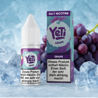 Yeti Nikotinsalz - Grape 20mg/ml 10ml - Yeti SaltLieferumfang: 1x Yeti Nikotinsalz - Grape 20mg/ml 10mlGeschmack: Grape Traube auf ICEMischungsverhältnis 60% VG / 40% PGInhalt: 10mlNikotinstärke: 20mg/mlSchnelle NikotinaufnahmeSanfteres Gefühl im Hals, trotz höherer Dosierungneutralerer GeschmackOptimal nutzbar für POD Systeme oder MTL Tanks8885Yeti E-Liquid UK6,90 CHFsmoke-shop.ch6,90 CHF