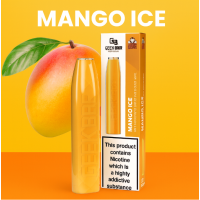 Geek Bar X Vampire Vape Disposable -20 mg - Mango IceLieferumfang: 1x Geek Bar X Vampire Vape Disposable - Mango Ice2ml Hülse mit außergewöhnlichen fruchtigen Aromen.Vorgefüllte Hülse. TPD BEREITSchlankes, modernes und diskretes Format.Eingebauter 500mAh-Akku.Automatische Auslosung.20mg Nikotin Flüssigkeit.Vape 550 Züge auf Ihrer E-Zigarette mit großartigem Geschmack.Geschmack: Mango on Ice13141geekvape4,70 CHFsmoke-shop.ch4,70 CHF