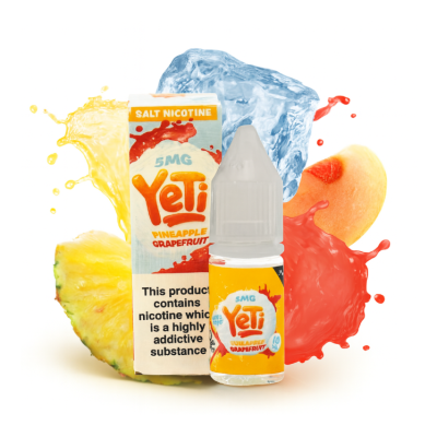 Yeti Nikotinsalz - Pineapple Grapefruit 10ml E Liquid 20 mgLieferumfang: 1x Yeti Nikotinsalz - Pineapple Grapefruit 10ml E Liquid 20 mgGerüchten zufolge gab es diese beiden majestätischen Früchte auf den gefrorenen Ebenen einst in Hülle und Fülle. Der Yeti hat bei der Herstellung dieser gefrorenen Fruchtfusion dafür gesorgt.Pineapple Grapefruit von Yeti Salt enthält 5/10/20mg Nikotin pro 10ml Flasche.Inhalt: 10 mlNikotingehalt: 20mg Mischverhältnis: 40% PG / 60% VGInhaltstoffe: Propylenglykol, pflanzliches Glyzerin, AromenVorteile Nikotinsalz:Schnelle NikotinaufnahmeSanfteres Gefühl im Hals, trotz höherer Dosierungneutralerer GeschmackOptimal nutzbar für POD Systeme oder MTL Tanks12300Yeti E-Liquid UK5,50 CHFsmoke-shop.ch5,50 CHF Yeti Nikotinsalz - Pineapple Grapefruit 10ml E Liquid 20 mgLieferumfang: 1x Yeti Nikotinsalz - Pineapple Grapefruit 10ml E Liquid 20 mgGerüchten zufolge gab es diese beiden majestätischen Früchte auf den gefrorenen Ebenen einst in Hülle und Fülle. Der Yeti hat bei der Herstellung dieser gefrorenen Fruchtfusion dafür gesorgt.Pineapple Grapefruit von Yeti Salt enthält 5/10/20mg Nikotin pro 10ml Flasche.Inhalt: 10 mlNikotingehalt: 20mg Mischverhältnis: 40% PG / 60% VGInhaltstoffe: Propylenglykol, pflanzliches Glyzerin, AromenVorteile Nikotinsalz:Schnelle NikotinaufnahmeSanfteres Gefühl im Hals, trotz höherer Dosierungneutralerer GeschmackOptimal nutzbar für POD Systeme oder MTL Tanks12300Yeti E-Liquid UK5,50 CHFsmoke-shop.ch5,50 CHF