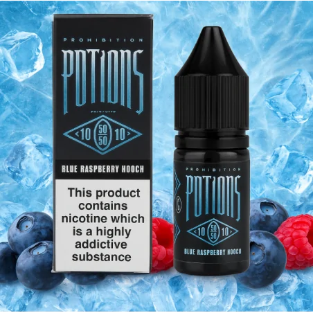 Prohibition Potions - Blue Raspberry Hooch Salt 10ml E-liquid - 20mg (Nikotinsalz)