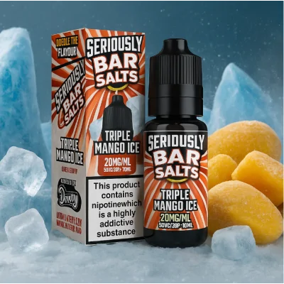 Doozy Vape - Seriously Bar Salts Triple Mango Ice 10ml - 20mgDie von Doozy Vape kreierten Seriously Bar Salts sind eine Sammlung einiger der beliebtesten Einweg-Vape-Aromen, die in einem praktischen nachfüllbaren E-Liquid hergestellt werden, das perfekt für Low-Power-Mouth-to-Lung-Vaping-Kits geeignet ist und mühelos die Verwendung einer Einweg-E-Zigarette zu einem Bruchteil der Kosten nachahmt.Geschmack: Seriously Bar Salts bringt Ihnen Triple Mango Ice: Eine exotische Kombination aus süßen, saftigen Mangos und zerstoßenem Eis.Seriously Bar Salts Nikotinsalz-E-Liquids sind in den Stärken 20 mg Nikotin erhältlich und werden in einer praktischen 10-ml-Flasche geliefert.Ihre 50/50 VG/PG-Mischung macht sie am besten geeignet für Mund-zu-Lunge-Starterkits, Pod-Geräte und Pod-Mod-Kits.Doozy Vape - Seriously Bar Salts Triple Mango Ice 10ml - 20mg50% | VG / PG13886Doozy Liquids5,50 CHFsmoke-shop.ch5,50 CHF