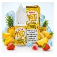 Yeti Sourz Tropical Ice 10ml E-Liquid - Salt 20mgLieferumfang: 1x Yeti Sourz Tropical Ice 10ml E-Liquid - Salt 20mgGeschmack:Erleben Sie das tropische Paradies des Yeti mit dieser exotischen Mischung aus saurem Schnee, spritziger Ananas und anderen saftigen, exotischen Früchten - alles auf Eis serviert.Yeti Sourz Tropical Ice - enthält 20mg Nikotin pro 10ml FlascheVG/PG 60/40Schnelle NikotinaufnahmeSanfteres Gefühl im Hals, trotz höherer Dosierungneutralerer GeschmackOptimal nutzbar für POD Systeme oder MTL Tanks15497Yeti E-Liquid UK5,50 CHFsmoke-shop.ch5,50 CHF