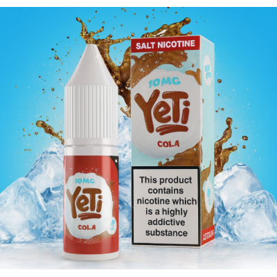 Yeti Salt - Cola 10ml E Liquid - Salt 20mgLieferumfang: 1x Yeti Salt - Cola 10ml E Liquid - Salt 20mgGeschmack:Eine erfrischende Cola, deren Sprudel auf unter den Gefrierpunkt abgekühlt ist. Diese klassische Limonade hat schon einige unserer unwirtlichsten Landschaften durchquert - die Pole! Sie ist köstlich und erfrischend.Yeti Salt - Cola 10ml E Liquid - enthält 20mg Nikotin pro 10ml FlascheVG/PG 60/40Schnelle NikotinaufnahmeSanfteres Gefühl im Hals, trotz höherer Dosierungneutralerer GeschmackOptimal nutzbar für POD Systeme oder MTL Tanks15485Yeti E-Liquid UK5,50 CHFsmoke-shop.ch5,50 CHF Yeti Salt - Cola 10ml E Liquid - Salt 20mgLieferumfang: 1x Yeti Salt - Cola 10ml E Liquid - Salt 20mgGeschmack:Eine erfrischende Cola, deren Sprudel auf unter den Gefrierpunkt abgekühlt ist. Diese klassische Limonade hat schon einige unserer unwirtlichsten Landschaften durchquert - die Pole! Sie ist köstlich und erfrischend.Yeti Salt - Cola 10ml E Liquid - enthält 20mg Nikotin pro 10ml FlascheVG/PG 60/40Schnelle NikotinaufnahmeSanfteres Gefühl im Hals, trotz höherer Dosierungneutralerer GeschmackOptimal nutzbar für POD Systeme oder MTL Tanks15485Yeti E-Liquid UK5,50 CHFsmoke-shop.ch5,50 CHF