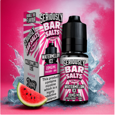 Doozy Vape - Seriously Bar Salts Watermelon Ice 10ml - 20mgDie von Doozy Vape kreierten Seriously Bar Salts sind eine Sammlung einiger der beliebtesten Einweg-Vape-Aromen, die in einem praktischen nachfüllbaren E-Liquid hergestellt werden, das perfekt für Low-Power-Mouth-to-Lung-Vaping-Kits geeignet ist und mühelos die Verwendung einer Einweg-E-Zigarette zu einem Bruchteil der Kosten nachahmt.Geschmack: Seriously Bar Salts bringt Ihnen Watermelon Ice: Der süße, erfrischende Geschmack von knuspriger roter Wassermelone mit Eiswürfeln.Seriously Bar Salts Nikotinsalz-E-Liquids sind in den Stärken 20 mg Nikotin erhältlich und werden in einer praktischen 10-ml-Flasche geliefert.Ihre 50/50 VG/PG-Mischung macht sie am besten geeignet für Mund-zu-Lunge-Starterkits, Pod-Geräte und Pod-Mod-Kits.Doozy Vape - Seriously Bar Salts Watermelon Ice 10ml - 20mg50% | VG / PG13880Doozy Liquids5,50 CHFsmoke-shop.ch5,50 CHF Doozy Vape - Seriously Bar Salts Watermelon Ice 10ml - 20mgDie von Doozy Vape kreierten Seriously Bar Salts sind eine Sammlung einiger der beliebtesten Einweg-Vape-Aromen, die in einem praktischen nachfüllbaren E-Liquid hergestellt werden, das perfekt für Low-Power-Mouth-to-Lung-Vaping-Kits geeignet ist und mühelos die Verwendung einer Einweg-E-Zigarette zu einem Bruchteil der Kosten nachahmt.Geschmack: Seriously Bar Salts bringt Ihnen Watermelon Ice: Der süße, erfrischende Geschmack von knuspriger roter Wassermelone mit Eiswürfeln.Seriously Bar Salts Nikotinsalz-E-Liquids sind in den Stärken 20 mg Nikotin erhältlich und werden in einer praktischen 10-ml-Flasche geliefert.Ihre 50/50 VG/PG-Mischung macht sie am besten geeignet für Mund-zu-Lunge-Starterkits, Pod-Geräte und Pod-Mod-Kits.Doozy Vape - Seriously Bar Salts Watermelon Ice 10ml - 20mg50% | VG / PG13880Doozy Liquids5,50 CHFsmoke-shop.ch5,50 CHF