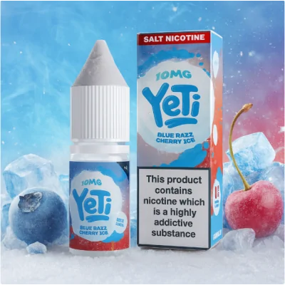 Yeti Salt - Blue Razz Cherry ICE Salt - vers. NikotinstärkenLieferumfang: 1x Yeti Salt - Blue Razz Cherry ICE Salt 20mgGeschmack:Dieses frostige Gebräu ist die perfekte Mischung aus süß, sauer und kalt. Sie versetzt dich in einen Zustand, der als "Permafrost" bekannt ist und in dem man nicht anders kann, als nach mehr zu suchen!Yeti Salt - Blue Razz Cherry ICE enthält 20mg Nikotin pro 10ml FlascheVG/PG 60/40Schnelle NikotinaufnahmeSanfteres Gefühl im Hals, trotz höherer Dosierungneutralerer GeschmackOptimal nutzbar für POD Systeme oder MTL Tanks15481Yeti E-Liquid UK5,50 CHFsmoke-shop.ch5,50 CHF Yeti Salt - Blue Razz Cherry ICE Salt - vers. NikotinstärkenLieferumfang: 1x Yeti Salt - Blue Razz Cherry ICE Salt 20mgGeschmack:Dieses frostige Gebräu ist die perfekte Mischung aus süß, sauer und kalt. Sie versetzt dich in einen Zustand, der als "Permafrost" bekannt ist und in dem man nicht anders kann, als nach mehr zu suchen!Yeti Salt - Blue Razz Cherry ICE enthält 20mg Nikotin pro 10ml FlascheVG/PG 60/40Schnelle NikotinaufnahmeSanfteres Gefühl im Hals, trotz höherer Dosierungneutralerer GeschmackOptimal nutzbar für POD Systeme oder MTL Tanks15481Yeti E-Liquid UK5,50 CHFsmoke-shop.ch5,50 CHF