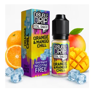 Orange & Mango Chill 10ml Liquid von Double Drip- 3 mgLieferumfang: Orange &amp; Mango Chill 10ml Liquid von Double Drip vers. StärkenOrange Mango Chill e-liquid von Double Drip ist eine Fruchtmischung mit einem kühlenden Ausatmen. Die reif schmeckende Mango und die saftige Orange werden durch ein eisiges Menthol ausgeglichen, was für einen ausgeprägten Geschmack sorgt, der zwischen süßen und scharfen Noten spielt.Orange Mango Chill e-liquid ist mit Nikotinstärken von 3 mg und 6 mg erhältlich; niedrigere Stärken liefern einen leichteren Kehltreffer im Gegensatz zu einem deutlicheren Gefühl für höhere Stärken. Mit einem VG-Verhältnis von 80% liefert dieses E-Liquid eine große Wolkenproduktion, ohne den Geschmack zu beeinträchtigen.Double Drip e-Flüssigkeiten werden in Großbritannien gemischt und abgefüllt, wobei der Schwerpunkt auf süßen Geschmacksrichtungen und fruchtigen Geschmacksnoten liegt.10ml E-Flüssigkeits-FlaschenNikotinstärken von 3mg &amp; 6mg80% VG / 20% PGKonzipiert für Sub-Ohm-VapingGemischt und abgefüllt in einem ISO 7-ReinraumTPD-konformHergestellt in GroßbritannienKindersichere Kappe10131Double Drip Coil Sauce UK5,00&nbsp;CHFsmoke-shop.ch5,00&nbsp;CHF