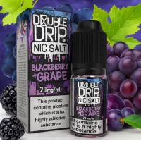 Double Drip Nic Salt Blackberry & Grape 10ml E-liquid - 20mg NikotinsalzBefriedigen Sie Ihr Verlangen nach fruchtigen Aromen mit Double Drip's Blackberry &amp; Grape Nic Salt E-Liquid. Diese köstliche Mischung besteht aus einer Mischung aus scharfen, konfitürartigen Brombeeren und saftigen lila Trauben, die einen reichen und geschmackvollen Inhalationsvorgang erzeugen, der beim Ausatmen süß und weich ist. Dieses E-Liquid ist ein Muss für jeden Fruchtfan.Spezifikation:10ml Nikotin-Salz E-Liquid50/50 PG/VGErhältlich in 10mg &amp; 20mg NikotinstärkeHergestellt in GroßbritannienDouble Drip Nic Salt wird als 10ml E-Liquid geliefert und enthält 20mg Nikotin.50% VG / PG20 mg Nikotinsalz13949Double Drip Coil Sauce UK5,50 CHFsmoke-shop.ch5,50 CHF